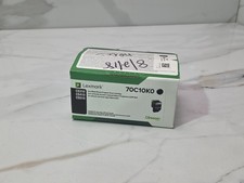 Lexmark 70C10K0 black toner cartridge. picture