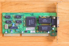 Trident TVGA9000B | ISA VGA Video Card with 512kB RAM - Working picture