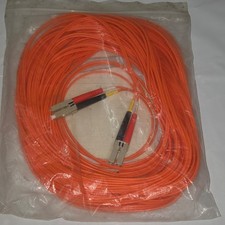 Black  Box FOCMR10-020M-LCLC-AQ OM3 LC-LC Duplex Fiber Cable 20M 65.6FT picture