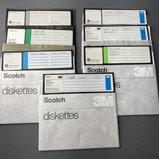 LOT OF  7-CP/M Video Games  8 Inch Floppy Diskette 70s 80s 1970 picture