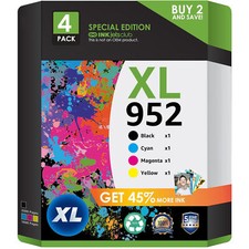 4PK 952 XL 952XL Ink Cartridge for HP OfficeJet Pro 8710 7740 8715 8720 8210 picture