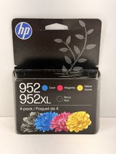 Genuine HP 952XL Black 952 Cyan Magenta Yellow OEM Ink Cartridge Exp: 2028 picture