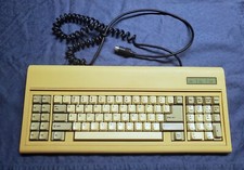 Vintage BTC -5060XT Keyboard White Cross Ext. Spring Key Switches UNTESTED READ picture