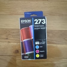 Epson 273 (T273520) Color Ink Cartridge - Cyan Magenta Yellow Black picture