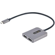 StarTech USB-C Multi-Monitor MST Hub, Dual 4K 60Hz HDMI, HDR, Windows Only picture