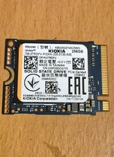 Kioxia / Toshiba KBG50ZNS256G 256GB PCIe 4.0 Gen4 NVMe 2230 SSD (90's in CD) picture