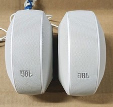 JBL Pebbles USB Plug & Play Stereo Computer Speakers White/Silver Tested Works picture