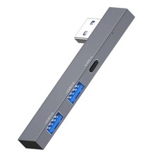 3 IN 1 USB Hub 3 Port USB 3.0 Adapter Portable Mini Docking Stations Ultra-Slim picture