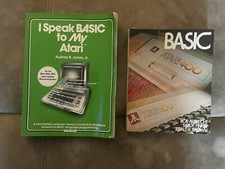 VTG LOT OF ATARI 400/800 BASIC PROGRAMMING BOOKS 