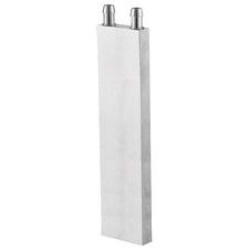 Aluminum Water Cooling Block 40x200mm Polished Heatsink w/ Nozzle picture