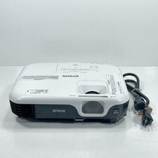Epson VS220 3LCD Projector HDMI Tested Working 130 Lamp Hours * No Remote picture