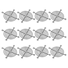 12pcs 80mm Fan Finger Grill Metal Grill Protector Guard Fan Protective Cover picture