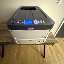 OKI C712dn Color Laser Printer - Tested Duplex Network C712 with Toner picture