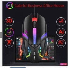 Gaming Mouse RGB LED USB Wired Gamer Mouse picture