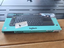 Logitech Keyboard Wireless Media K400 Plus Touchpad 10m Range NO DONGLE picture