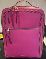 Calpak Kaya 15 inch Laptop Backpack in Dragonfruit 15.5” x 11.5” x 4.25” picture