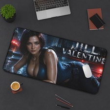Jill Valentine Mouse Pad, Gaming Desk Mat, XXL Keyboard Pad, Desk Decor picture