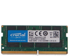 Crucial 16GB CL15 DDR4-2133 1.2V Laptop RAM CT16G4SFD8213.C16FBD1 picture