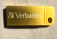 Verbatim Store 'n' Go 64GB Gold USB Flash Drive 150MB/s Keyring PC/Laptop picture