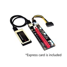 Expresscard Express Card 34mm to PCI-E 16X Riser for Laptop External GPU Card picture