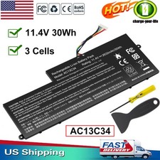 AC13C34 Battery for Acer Aspire V5-122P V5-132P E3-111 E3-112V 3ICP5/60/80 30Wh picture