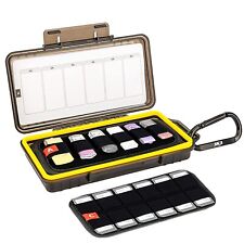 (12 USB+24 SD) USB Flash Drive Case with Labels,Thumb Drive Jump Drive Pen Dr... picture