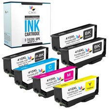 CMYi 6-Pack Replacement 410XL Combo Pack Ink for Epson Expression XP-630 XP-635 picture