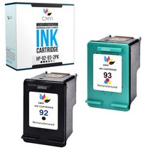 Compatible CMYi Ink Cartridges for HP 92 93 Black Tri-Color Ink Combo Pack picture