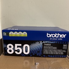 Brother TN850 High Yield Black Toner Cartridge Genuine OEM Replacement picture