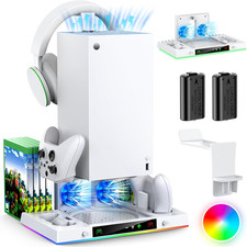 Upgrade Cooling Fan &Dual Charge Stand for Xbox Series X Console&Controller | Co picture