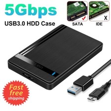 2.5'' For SATA to USB 3.0 HDD/SSD Enclosure 5Gbps UASP External Hard Drive Case picture