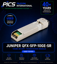 Juniper Original QFX-SFP-10GE-SR 10GbE SR SFP+ Used, Tested picture