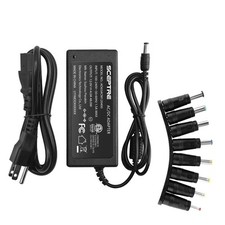 Power Adapter 12V-4A 3A 2.5A 2A 1.25A 1A AC/DC Power Cord 5.5x2.1mm with 8 Ti... picture