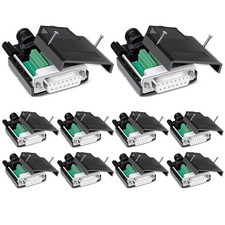 10PCS DB15 Solderless Serial to 15 pin Terminal Female Adapter picture
