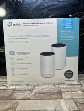NEW TP-Link Deco WE10800 (2-PACK) Wi-Fi 6E AXE5400 Whole Home Mesh Routers picture
