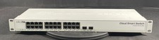 MikroTik CSS326-24G-2S+RM 24 Port Gigabit Managed Switch w/2x SFP+ Ports picture