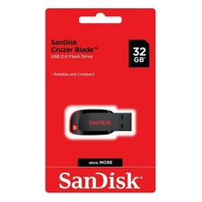 SanDisk Cruzer Blade 32GB USB Flash Drive SDCZ50-032G picture