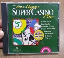 Vintage 1998 Las Vegas Super Casino Plus Game Software on CD ROM picture