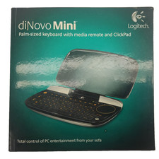 Logitech diNovo Mini Y-RBG93 Wireless Keyboard Retail BOX w/ Manual and CD ONLY picture