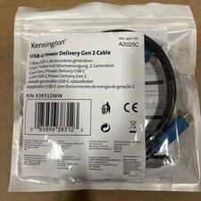 Kensington K38312WW USB-C 3.2 to USB-C/USB-A Gen2 10Gbps Cable 100W - NEW picture