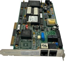 Zoom Telephonics VFPV32BIS Vintage 14.4K ISA Fax Modem Card Rockwell RC144DP picture