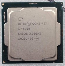 Intel Core i7-8700 SR3QS 3.20GHz 6-Core FCLGA1151 CPU processor picture