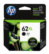 Genuine HP 62XL Black Ink Cartridge High Yield 600 pages C2P05AN Exp 04/28 picture