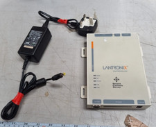 LANTRONIX 310-413 B SCS200 SERIAL SECURE CONSOLE SERVER W/ SYS1319-2412 12V 24W picture