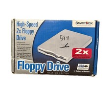 External USB Powered 2x Floppy Drive SmartDisk FDUSB-TM2 Mitsumi D353FUE | New picture