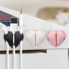 10pcs Cable Organizer Clips Desk Tidy Wire Cord USB Charger for Home Office Car picture