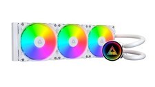 MONTECH Lightflow ARGB 360 White – Ultra-Quiet AIO Liquid CPU Cooler, 3100RPM Pu picture