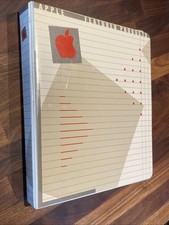 Vtg 1983  Apple Binder - 2