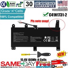 ✅C41N1731-2 Battery For ASUS ROG Strix G G731 G731GU G731GU-BI7N9 G731GV G732 US picture