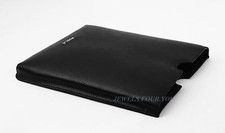 FURLA IPAD CASE BLACK ONYX HIGH QUALITY 100% LEATHER  9,5 x 7,25 NEW picture